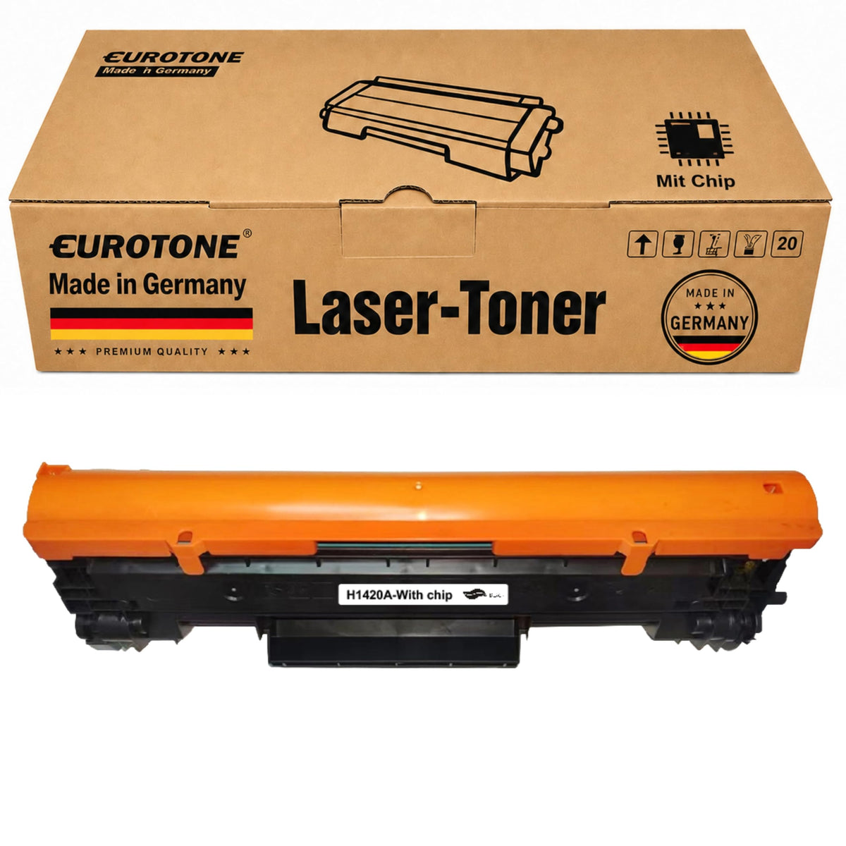 Eurotone Toner – für HP M110W – Schwarz – Produktbild 13