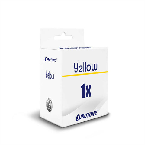 1x Alternative Tintenpatrone für Lexmark 100XL Y 14N1095E Gelb