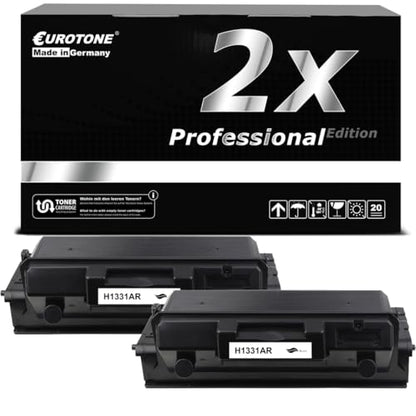 2x E.T. Toner – für HP W1331A – Schwarz