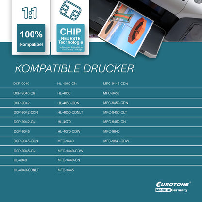 Eurotone Bildtrommel – für Brother 130CL – Schwarz – Produktbild 14