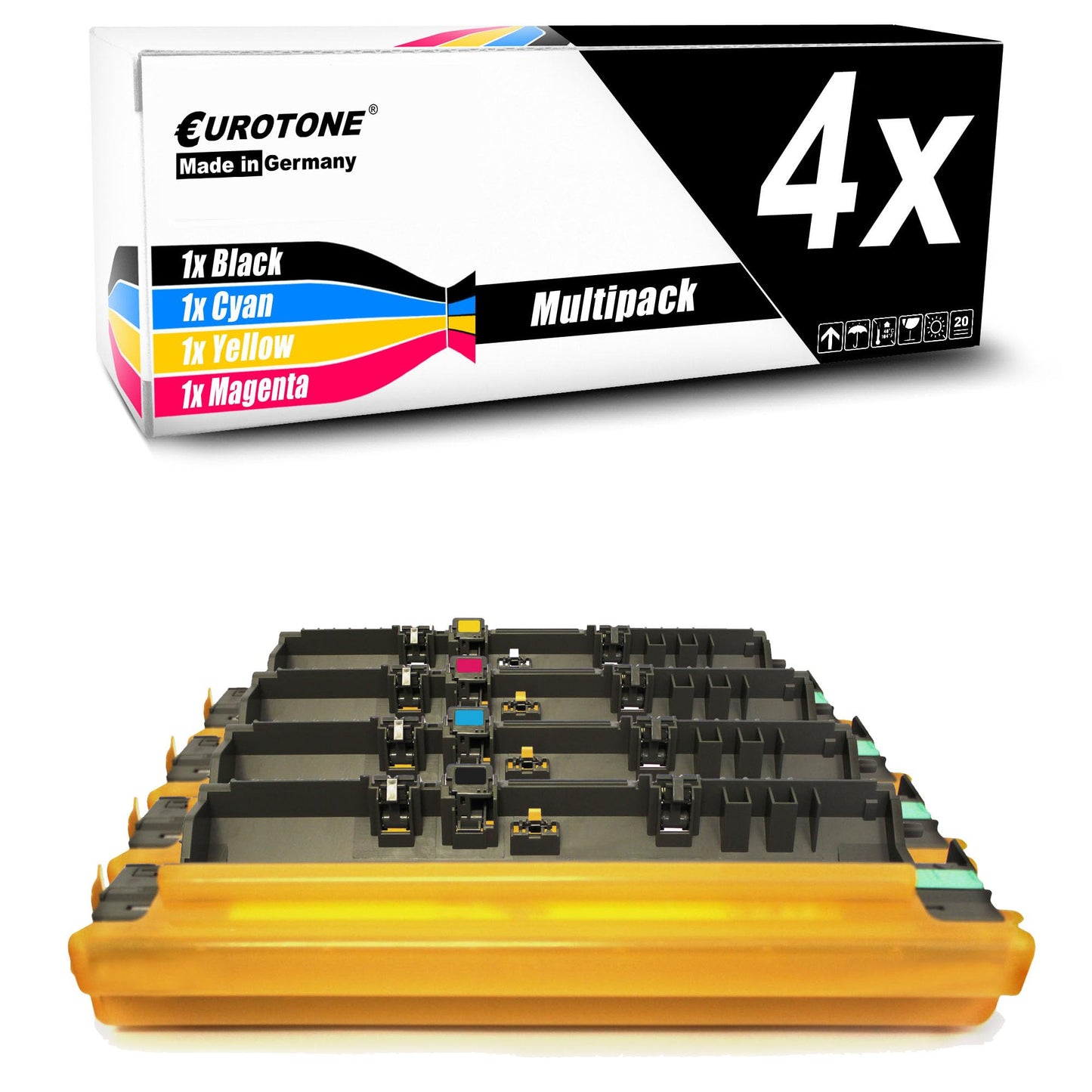 Eurotone Bildtrommel – für Brother DR-230CL – Schwarz – Produktbild 15