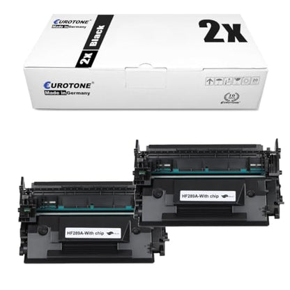 2x Eurotone Chip – für HP CF289A – Schwarz