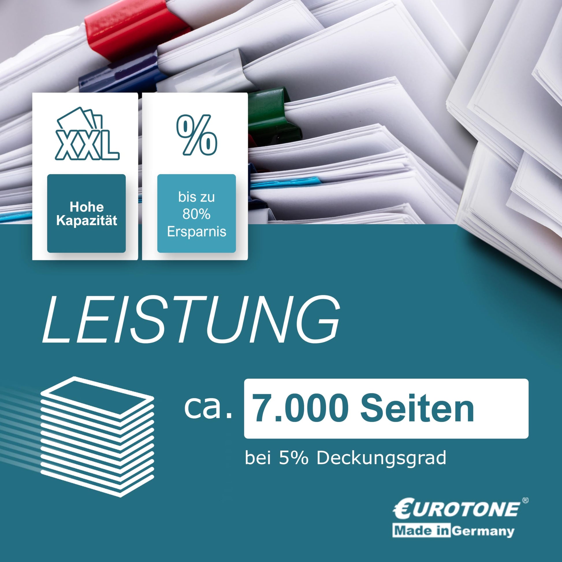 Eurotone Nachfülltoner – für Triumph-Adler TK820M – Magenta – Produktbild 14