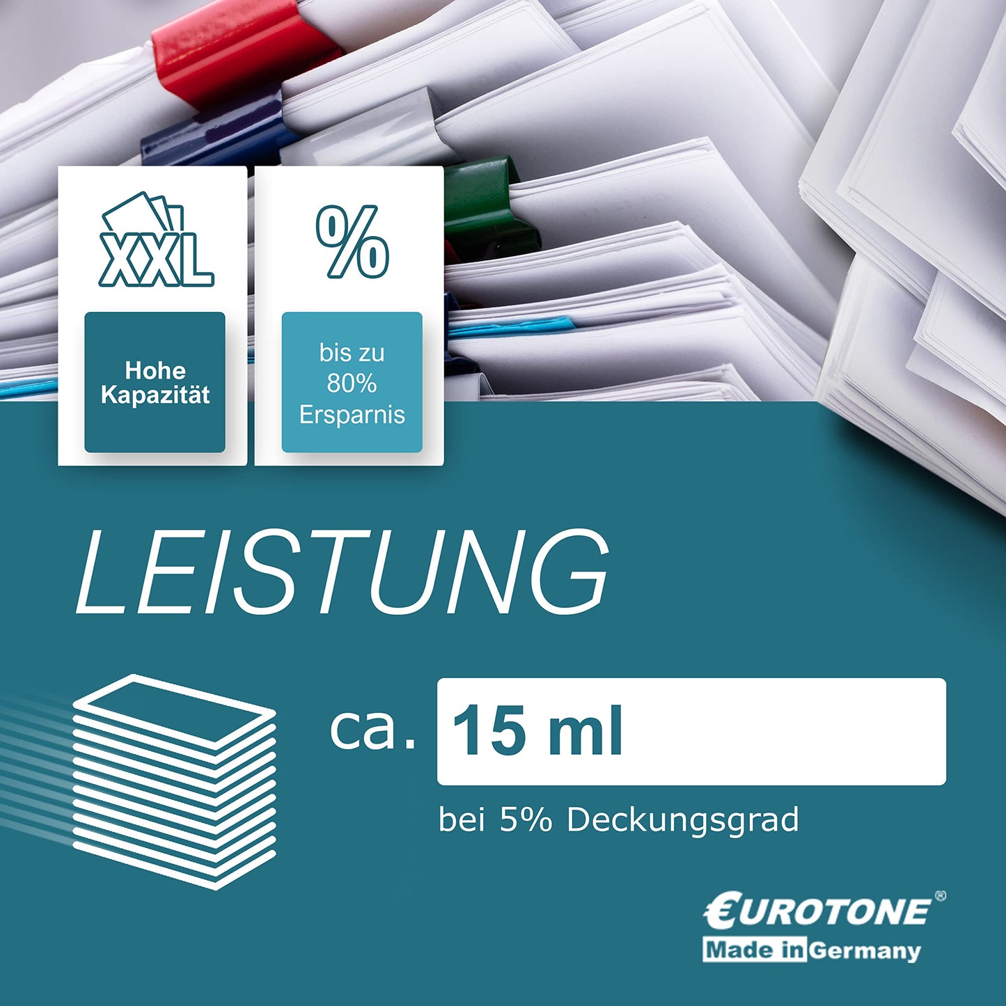 4x Eurotone Tintenpatrone – für Brother LC-223 – Schwarz – Produktbild 12