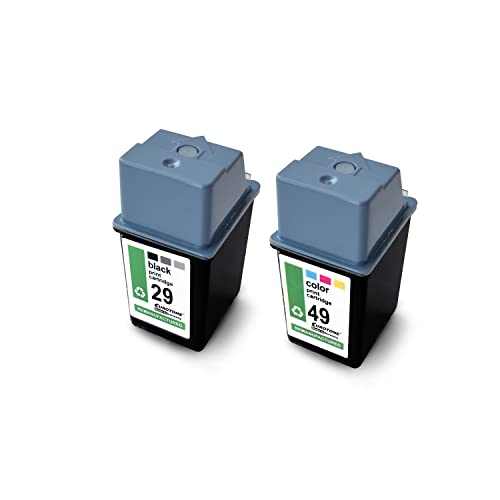 2x Eurotone Tintenpatrone – für HP 29XL – Mehrfarbig/Schwarz