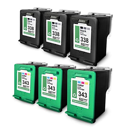 6x Eurotone Tintenpatrone – für HP 460C – Schwarz/Cyan/Magenta/Gelb