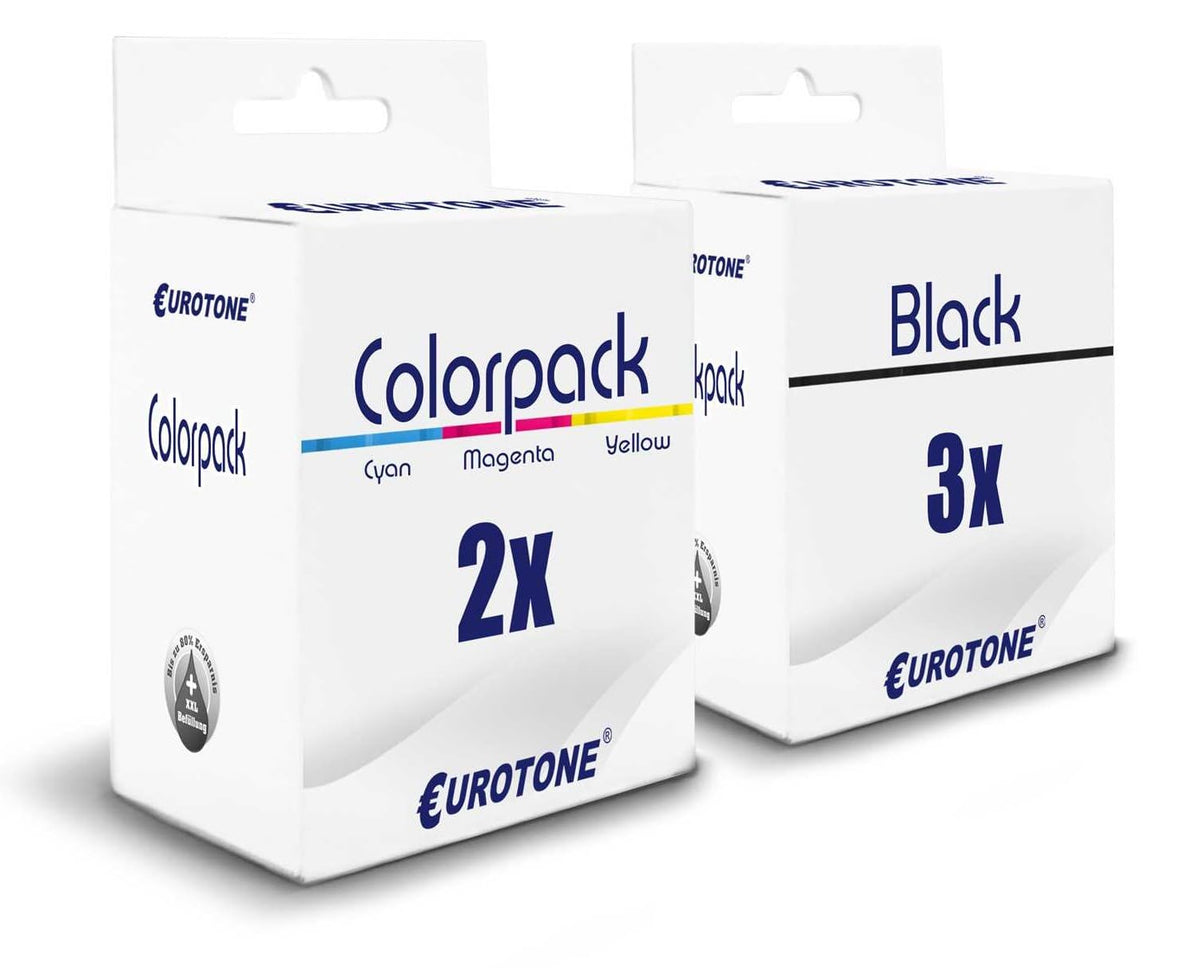 5x Eurotone Tintenpatrone – für HP NO302XL – Schwarz/Cyan/Magenta/Gelb – Produktbild 13