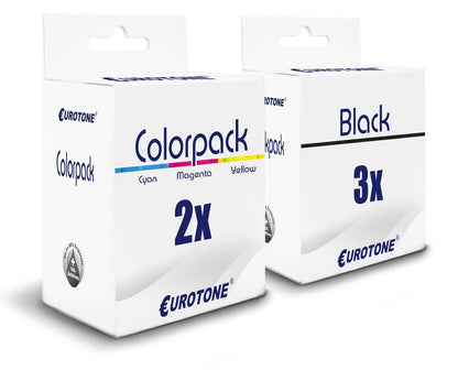5x Eurotone Tintenpatrone – für HP NO302XL – Schwarz/Cyan/Magenta/Gelb – Produktbild 13