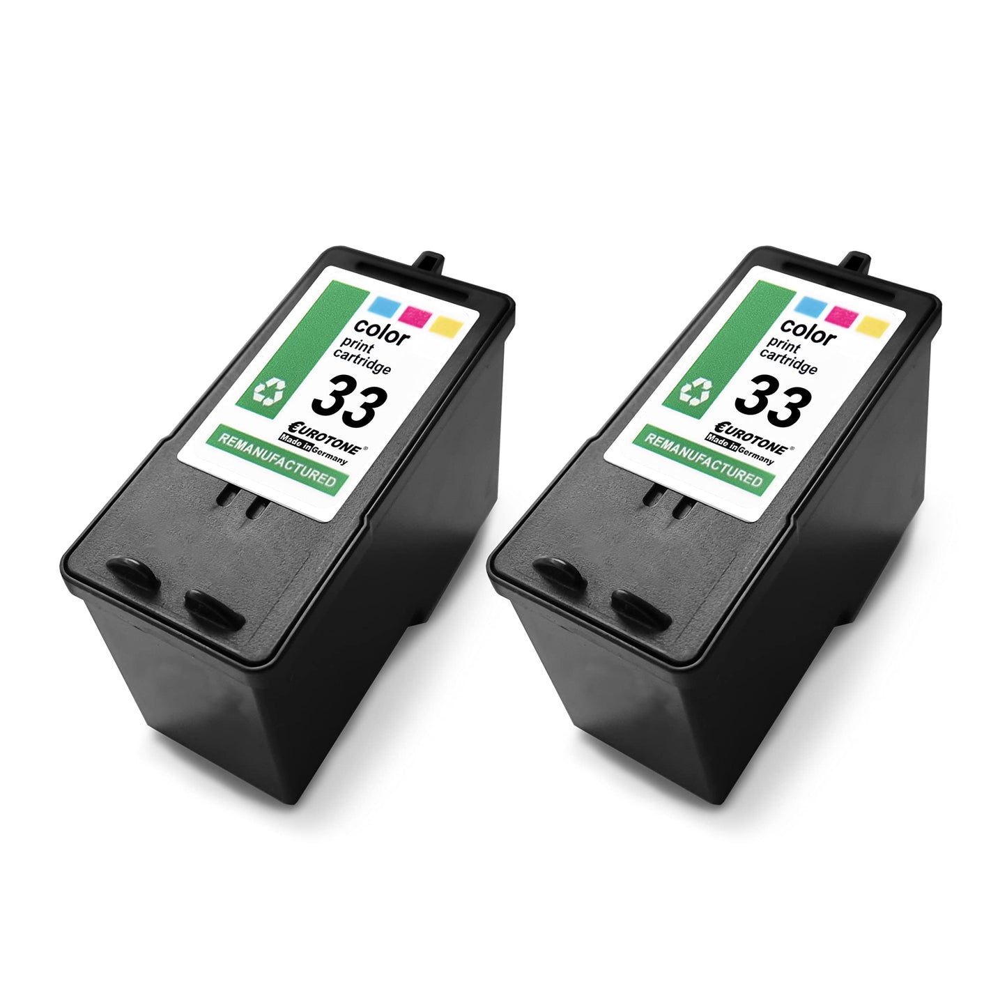 2x Eurotone Tintenpatrone – für Lexmark 33XL – Mehrfarbig – Produktbild 12