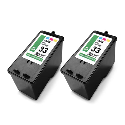 2x Eurotone Tintenpatrone – für Lexmark 33XL – Mehrfarbig – Produktbild 12