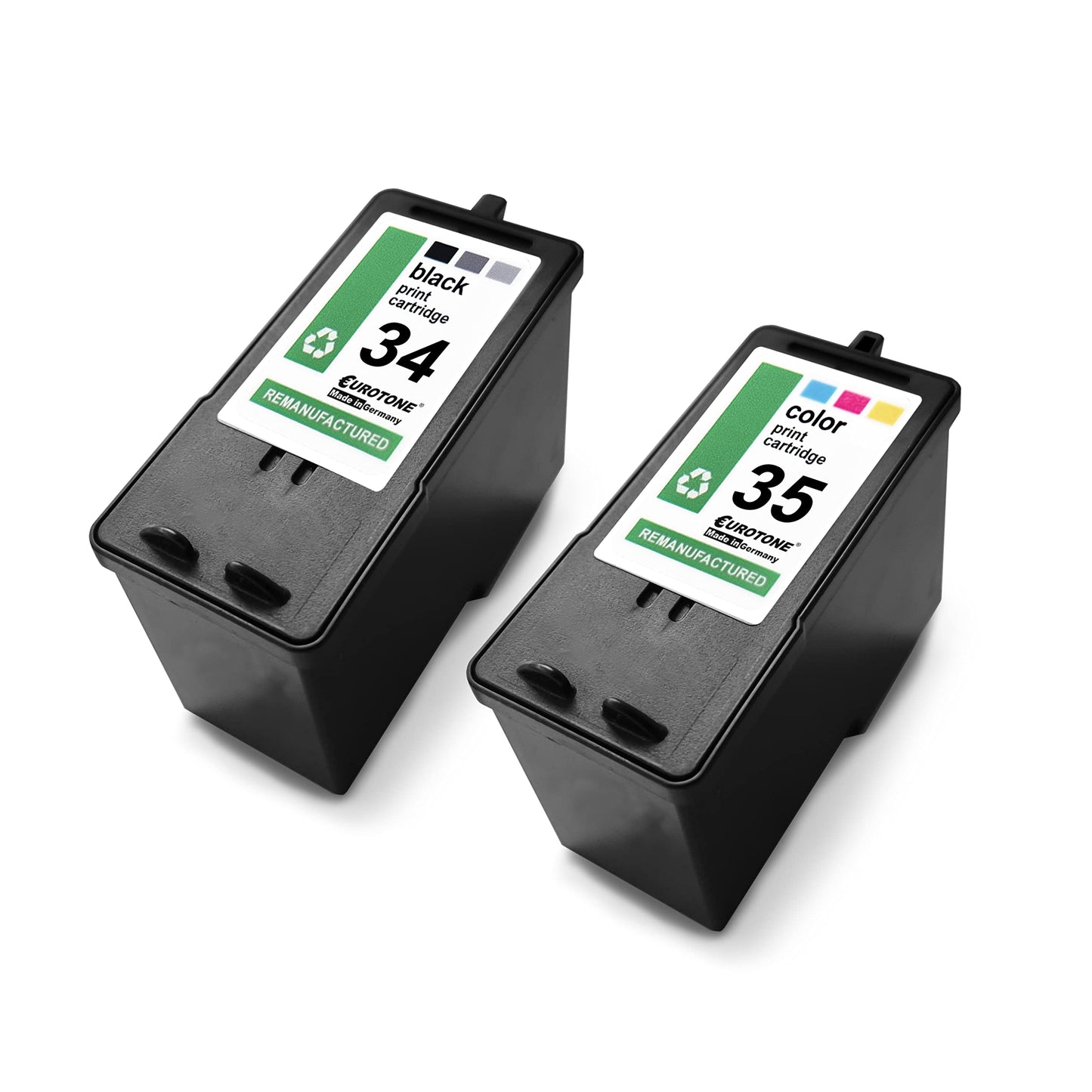 2x Eurotone Tintenpatrone – für Lexmark 34XL – Mehrfarbig/Schwarz – Produktbild 12