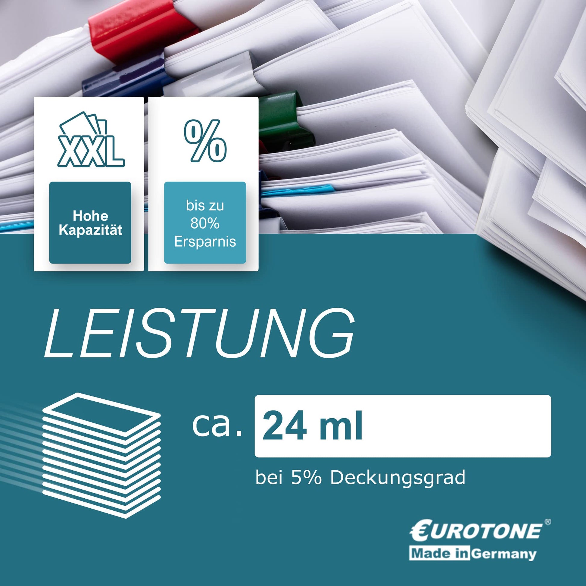 Eurotone Tintenpatrone – für Lexmark 35XL – Mehrfarbig – Produktbild 10