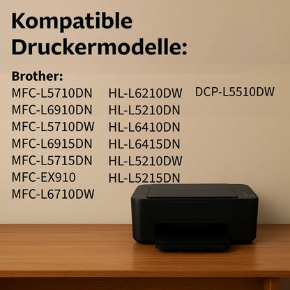 10x Eurotone Toner – für Brother 3600XL – Schwarz – Produktbild 12