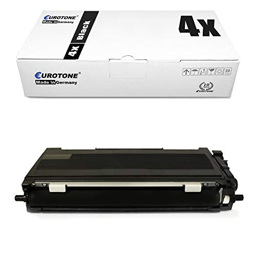 4x Eurotone Toner – für Brother TN-2220 – Schwarz