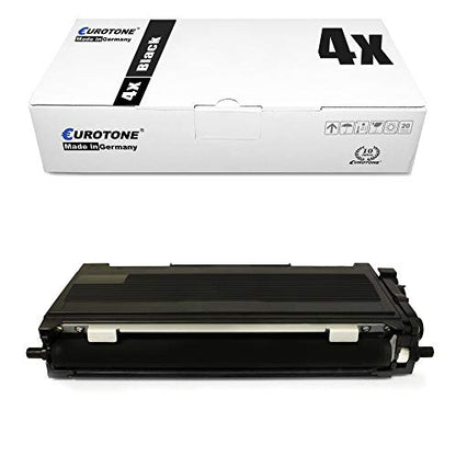 4x Eurotone Toner – für Brother TN-2220 – Schwarz