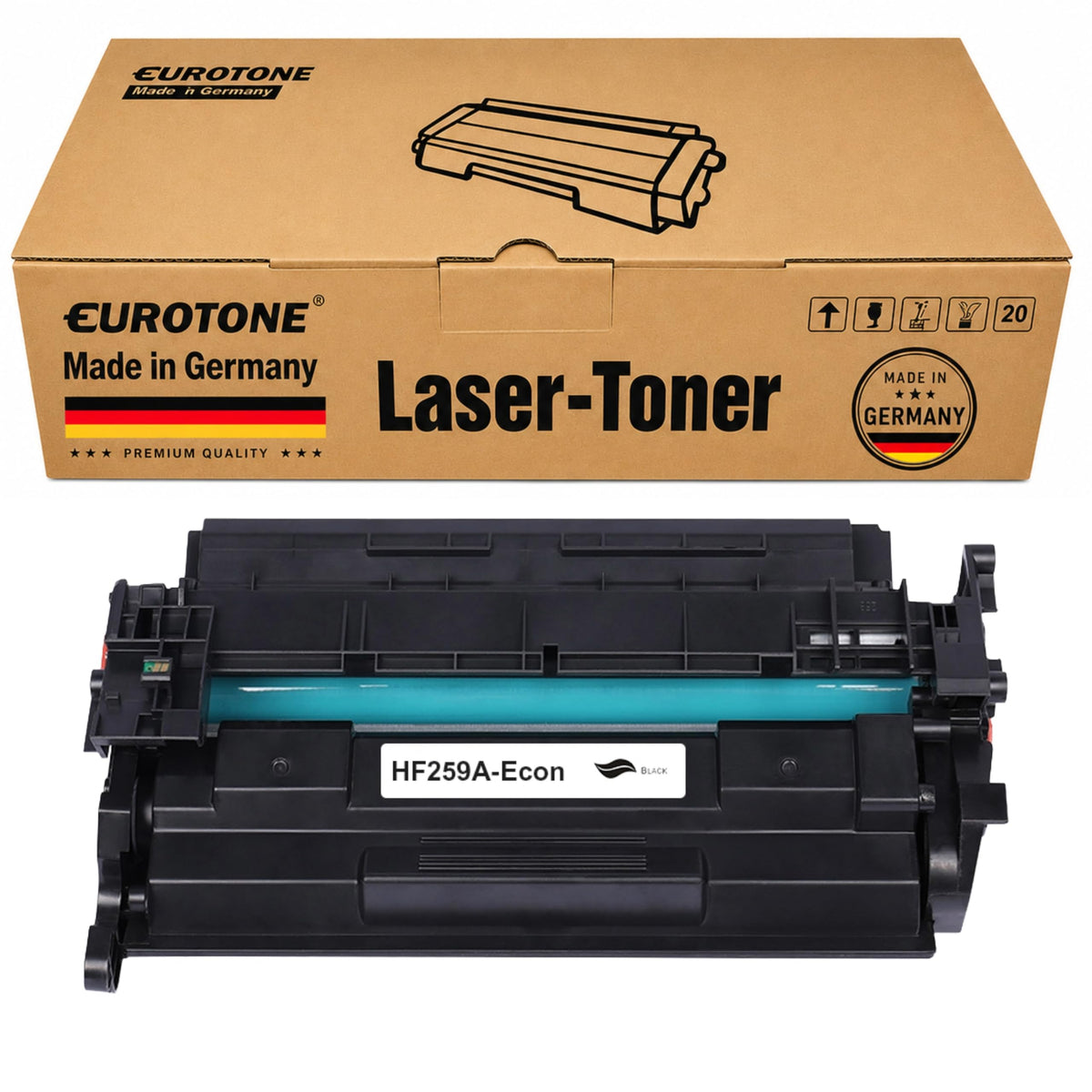 Eurotone Toner – für HP CF259A – Schwarz – Produktbild 13