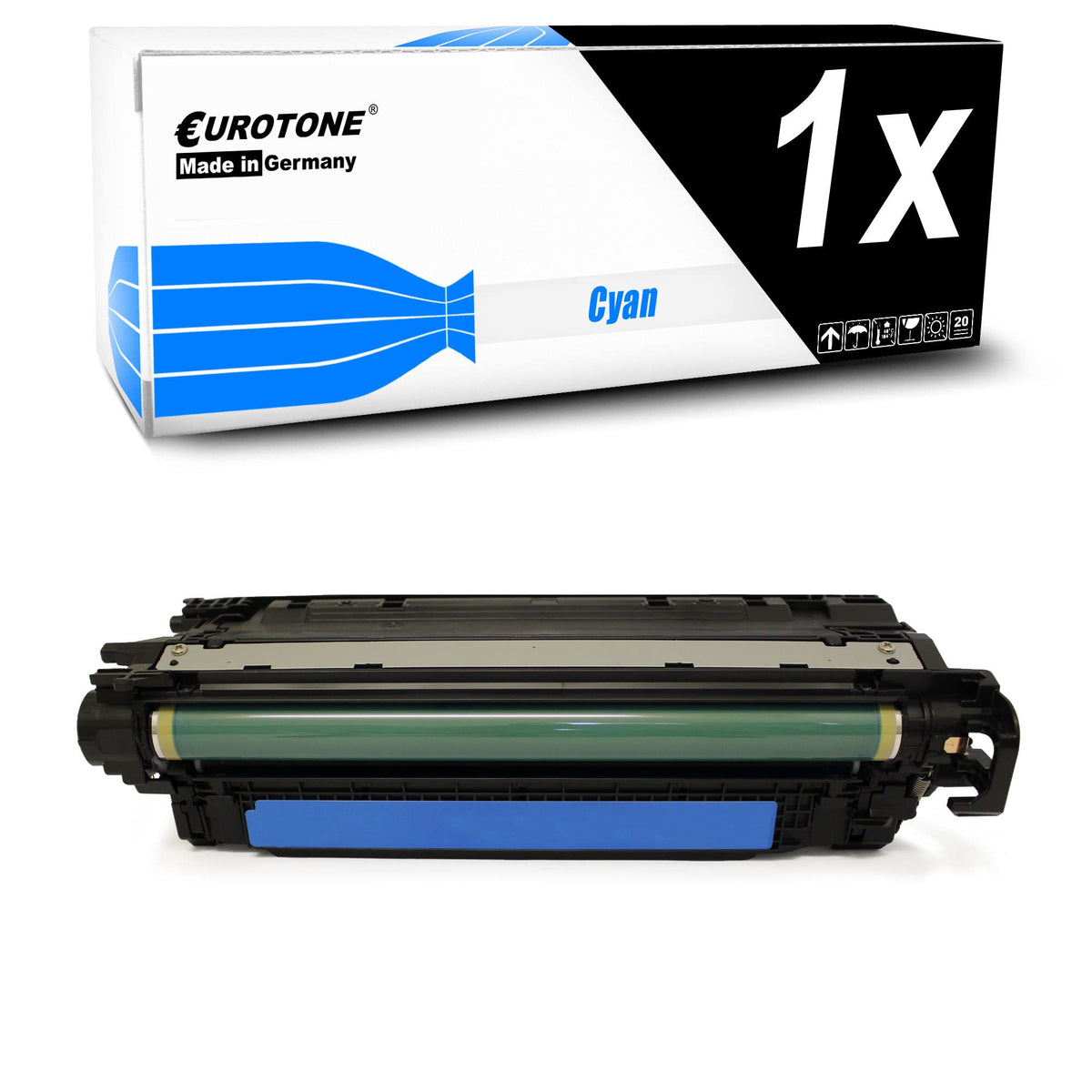 Eurotone Toner – für HP CF471X – Cyan – Produktbild 14