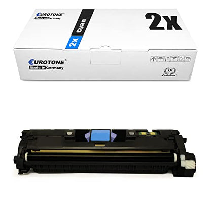 2x Eurotone Toner – für HP Q3961A – Cyan