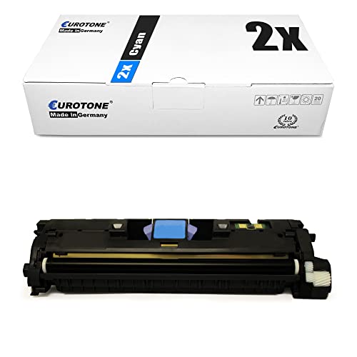 2x Eurotone Toner – für HP Q3961A – Cyan