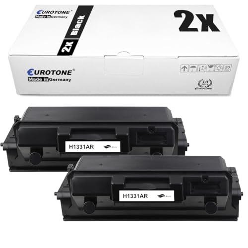 2x Eurotone Toner – für HP W1331A – Schwarz