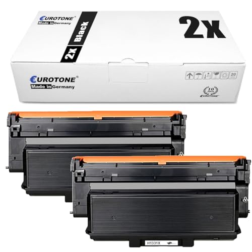 2x Eurotone Toner – für HP W1331 – Schwarz