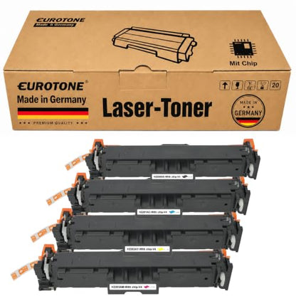 Eurotone Toner – für HP W2200A – Schwarz/Cyan/Magenta/Gelb