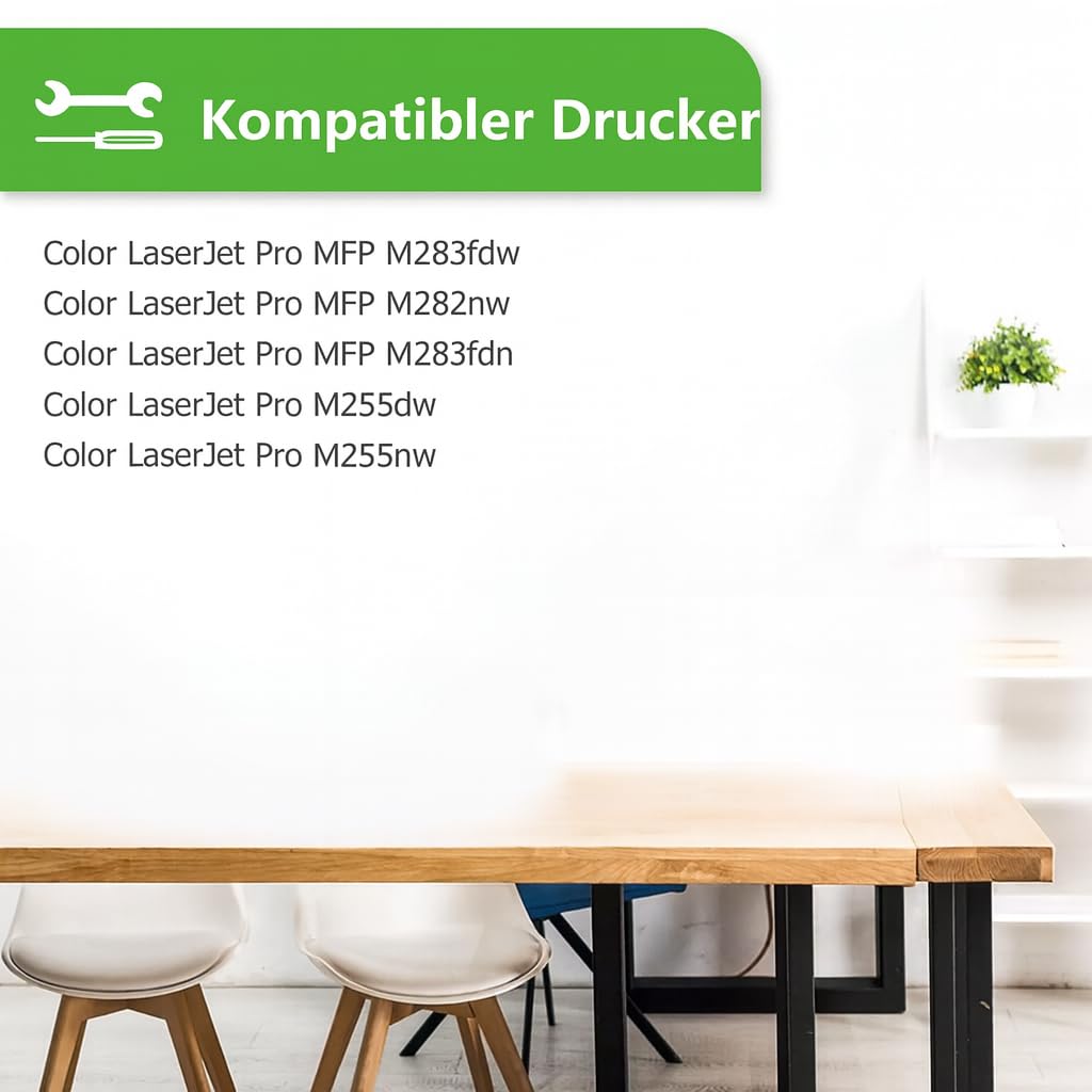Eurotone Toner – für HP W2210 – Schwarz/Cyan/Magenta/Gelb – Produktbild 10