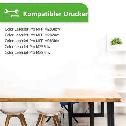 Eurotone Toner – für HP W2210 – Schwarz/Cyan/Magenta/Gelb – Produktbild 10