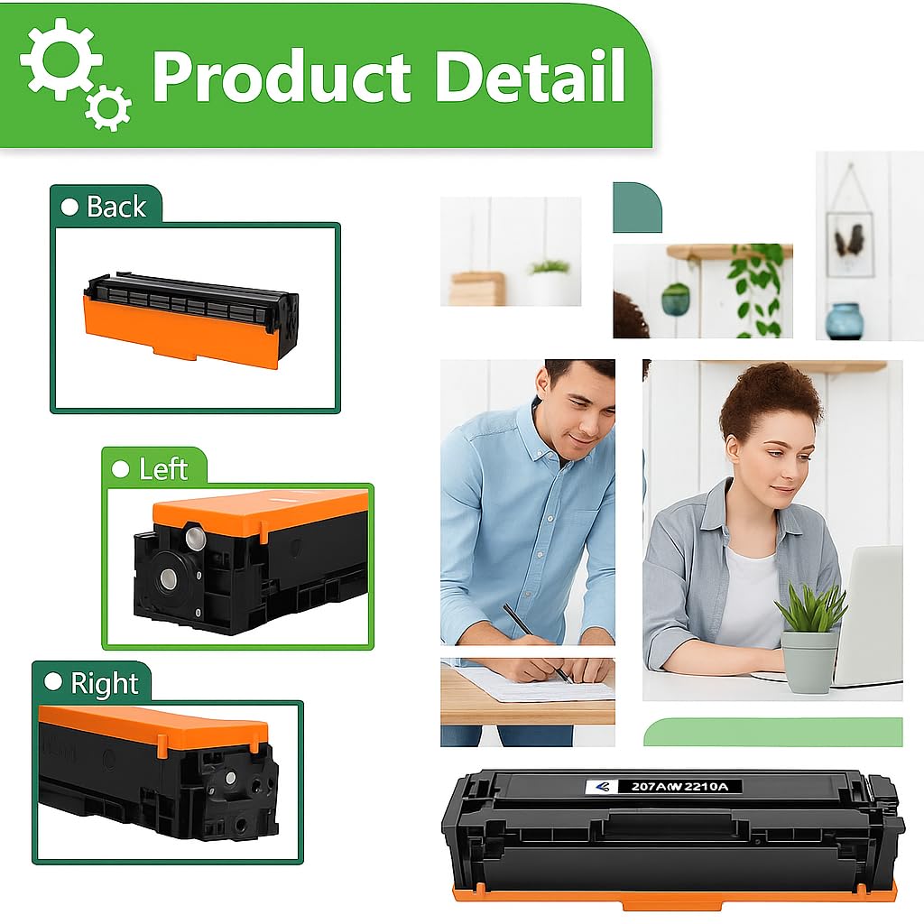 Eurotone Toner – für HP W2210 – Schwarz/Cyan/Magenta/Gelb – Produktbild 11