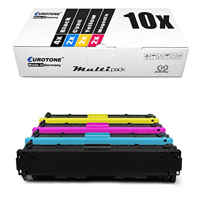 10x Eurotone Toner – für HP W2210X