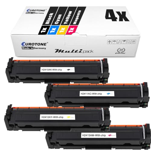 4x Eurotone Toner – für HP W2410A