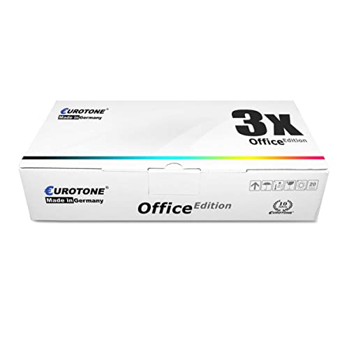 3x Eurotone Toner – für Xerox 006R01175 – Schwarz
