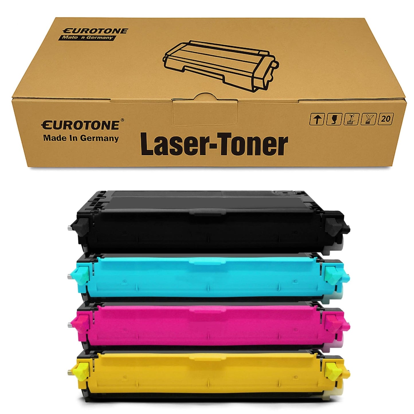 4x Eurotone Toner – für Xerox 106R01392 – Schwarz/Cyan/Magenta/Gelb – Produktbild 14