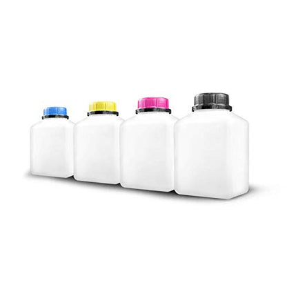 4x Kraft Office Supplies Nachfülltoner mit Chip – für Kyocera TK-5160 – Cyan
