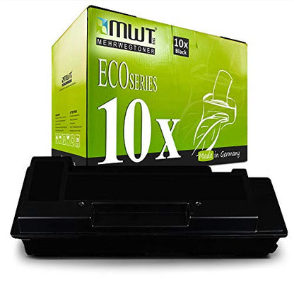 10x Kraft Office Supplies Toner – für Kyocera TK-1130 – Schwarz
