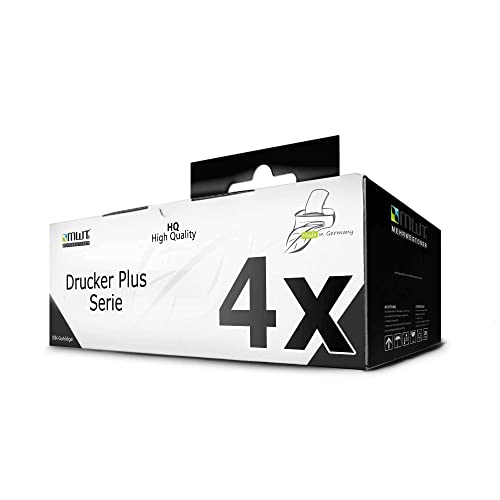 4x Mehrwegtoner Tintenpatrone – für Canon PGI2500 – Schwarz