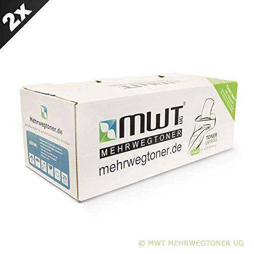 2x Mehrwegtoner Toner – für Ricoh SP311 – Schwarz