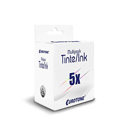 5x Müller Printware Tintenpatrone – für HP 970XL – Schwarz/Cyan/Magenta/Gelb
