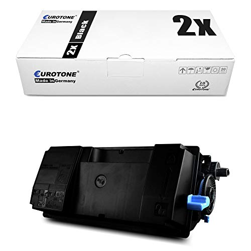 2x Müller Printware Toner – für Kyocera TK-60 – Schwarz