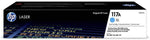 1x originele toner HP W2071A blauw cyaan 117A gratis verzending - Eurotone