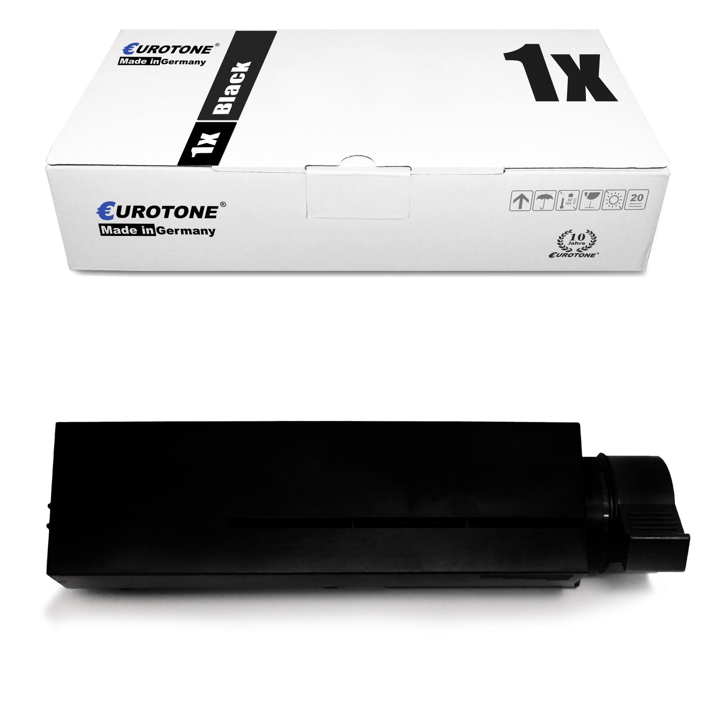 1x alternatieve toner voor OKI 44574702 zwart