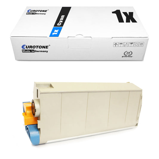 1x alternative toner for OKI 44318619 cyan
