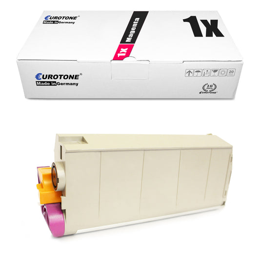 1x Alternativer Toner für OKI 44318618 Magenta