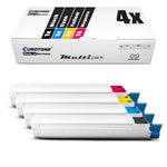 4x alternative toner for Xerox 106R01077 106R01078 106R01080 106R01079: Black + Cyan + Magenta + Yellow