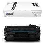 1x vaihtoehtoinen väriaine HP CE505A 05A, musta
