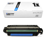 1x vaihtoehtoinen väriaine syaani HP CE741A 307A -tulostimelle