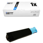 1x toner alternativo per Epson C13S050318 blu ciano