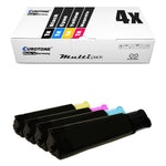 4x alternative toner for Epson C13S050189 C13S050187 C13S050188 C13S050190: Black + Cyan + Magenta + Yellow