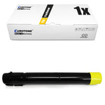 Lexmark X1X950YG sarı için 2x alternatif toner