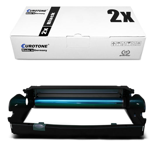 2x tambours d'image alternatifs pour Dell 593-10338 DM631 noir